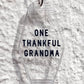 THANKFUL GRANDMA - Clear Vintage Motel Keychains 