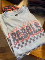 Rebels Check Tee - Youth & Adult