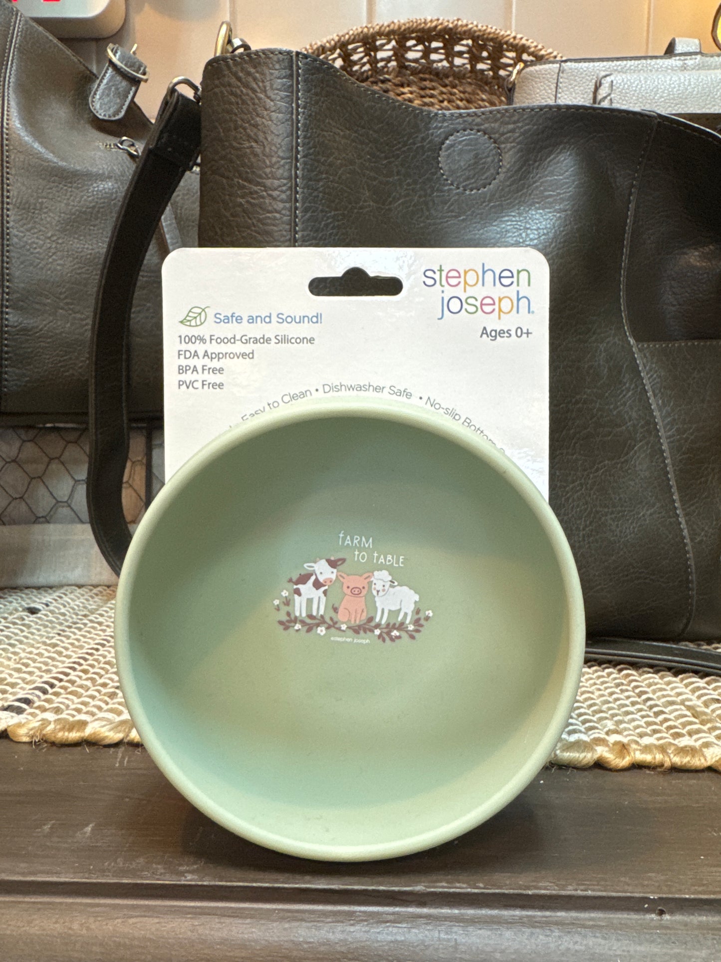 Farm Silicone Bowls