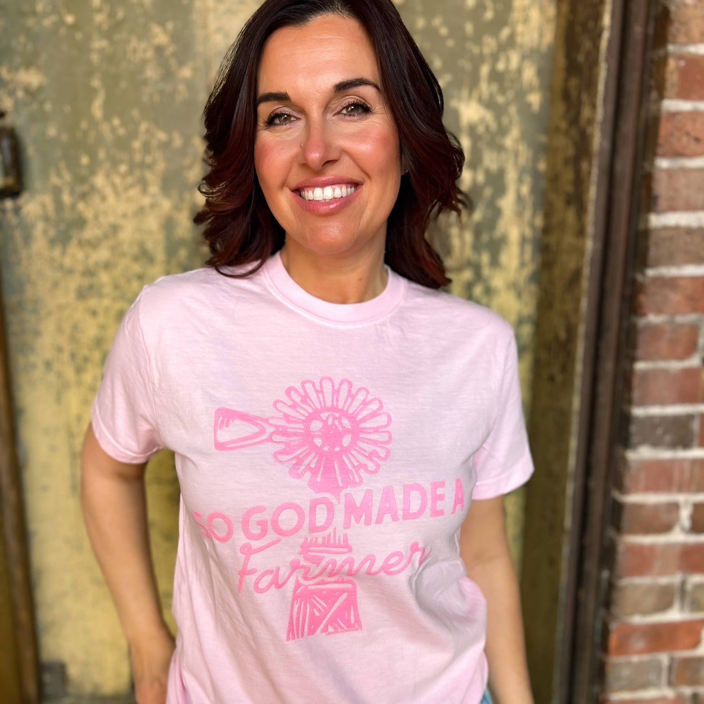 SO GOD MADE A FARMER -  Graphic Tee    
