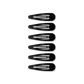 Snap Clip | Jet Black | 6 Count