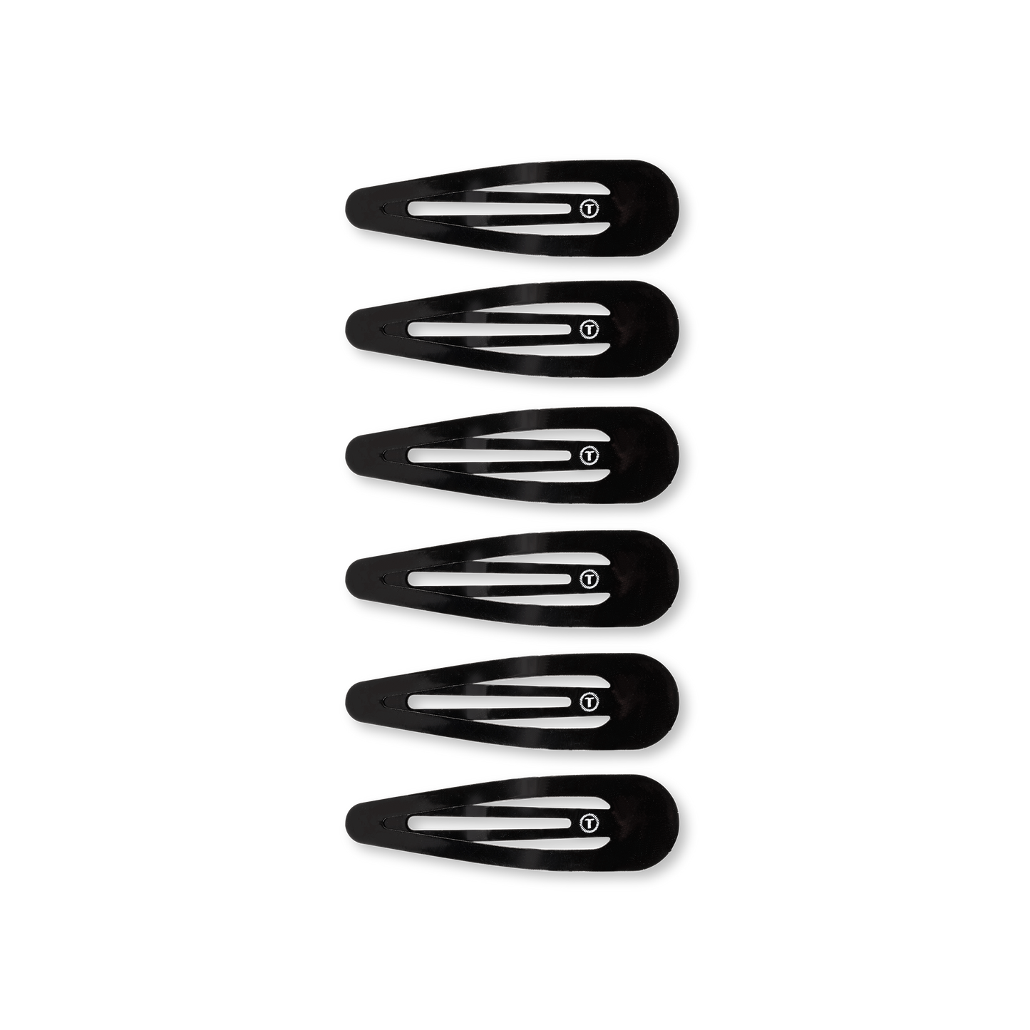Snap Clip | Jet Black | 6 Count