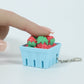 Strawberry Pint Click Fidget (Silent or Loud)