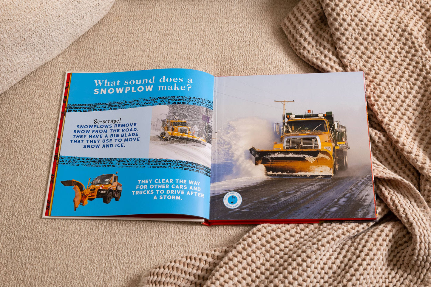 Giant Trucks: A Press & Play Sound Board Book