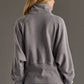Gray Quarter Zip Sweatshirt