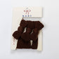Nylon Bow Slick Back Hair Ties