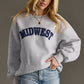 Midwest Sweatshirt - Grey & Navy