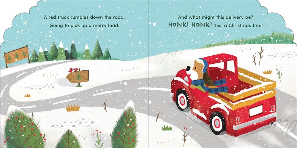 The Christmas Truck - Board Book