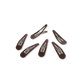Snap Clip | Brown | 6 Count
