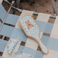 BLUE SPECKLED ACETATE CLAW - 2 SIZES