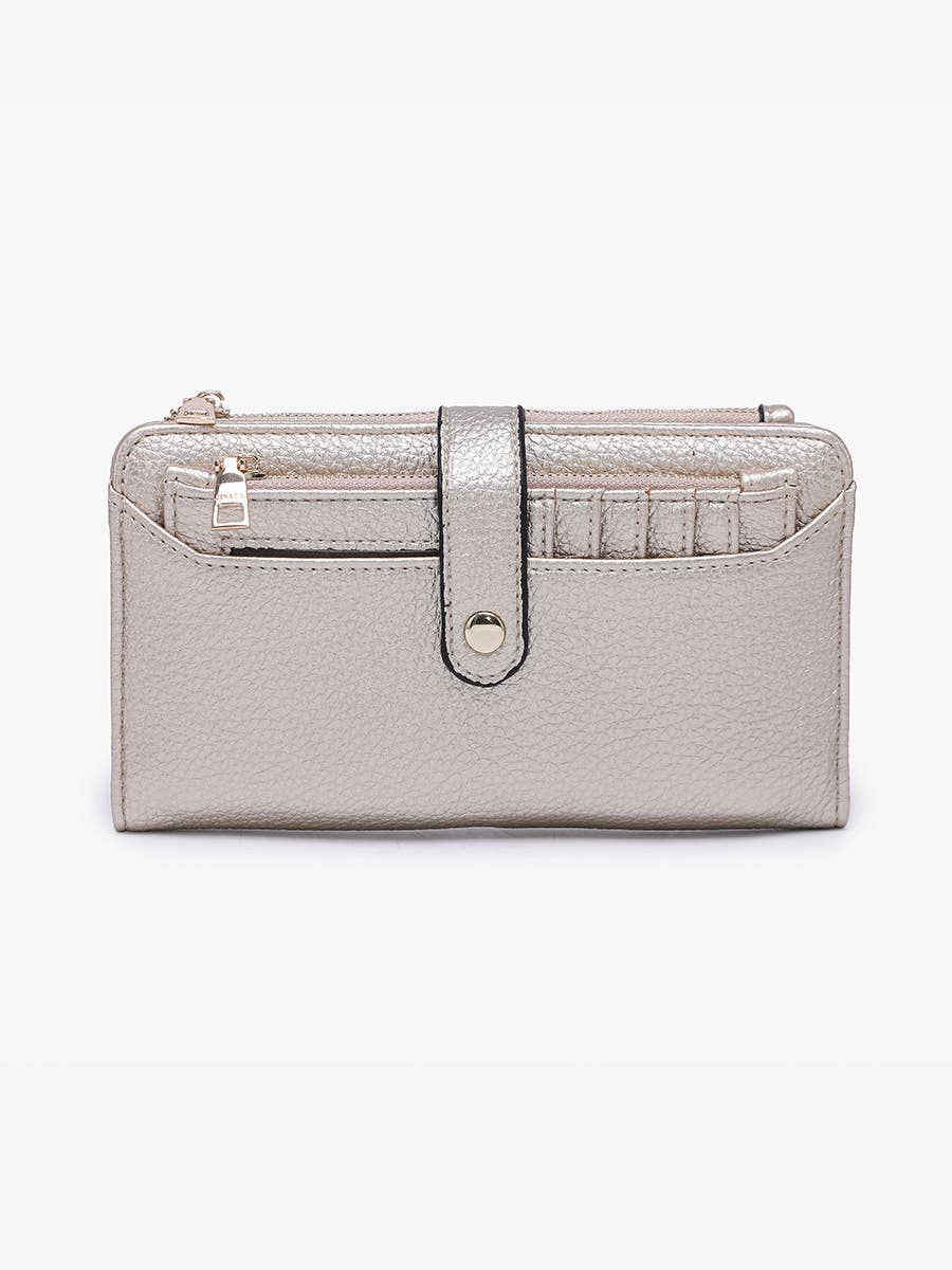 Snap Wallet w/ Removable Cardholder