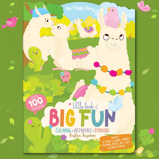 Little Book of Big Fun Activity Book | Lama Glama Llama