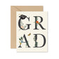 Grad Floral Greeting Card