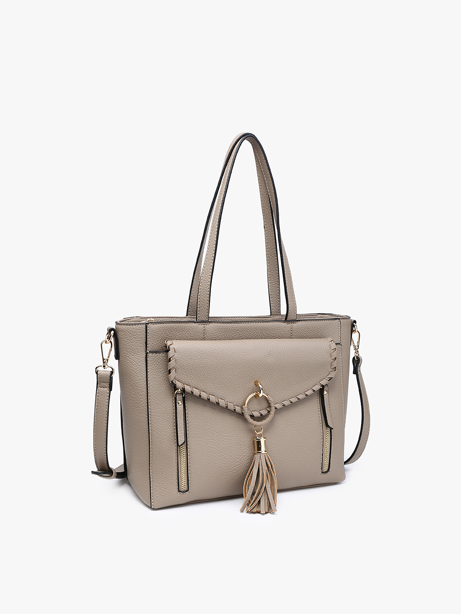 Whipstitch Pocket Tote