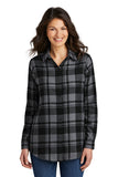 Womens Plaid Tunic