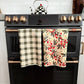 Kiss Me Under The Misletoe: Double-Sided Hand Towel