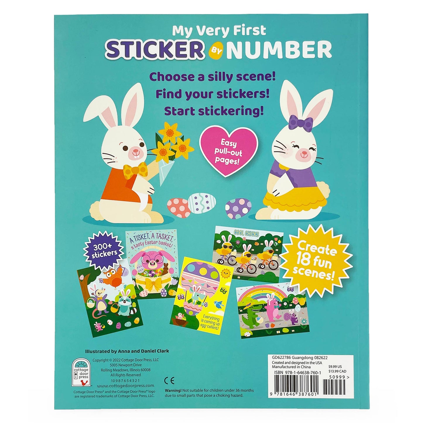 My First Sticker by Number Activity Book