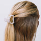 Open | Coconut White | Petite Claw Clip