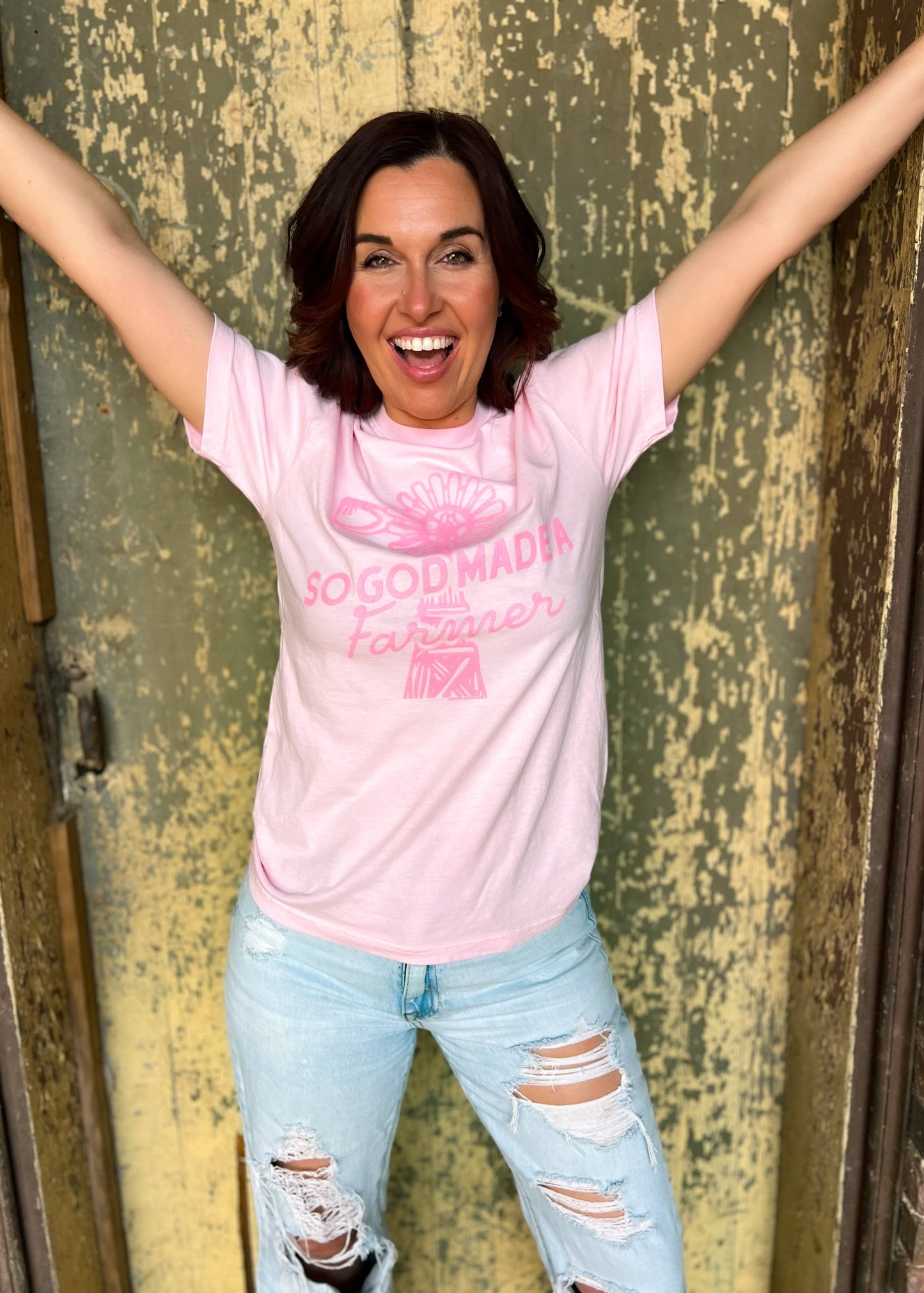 SO GOD MADE A FARMER -  Graphic Tee    