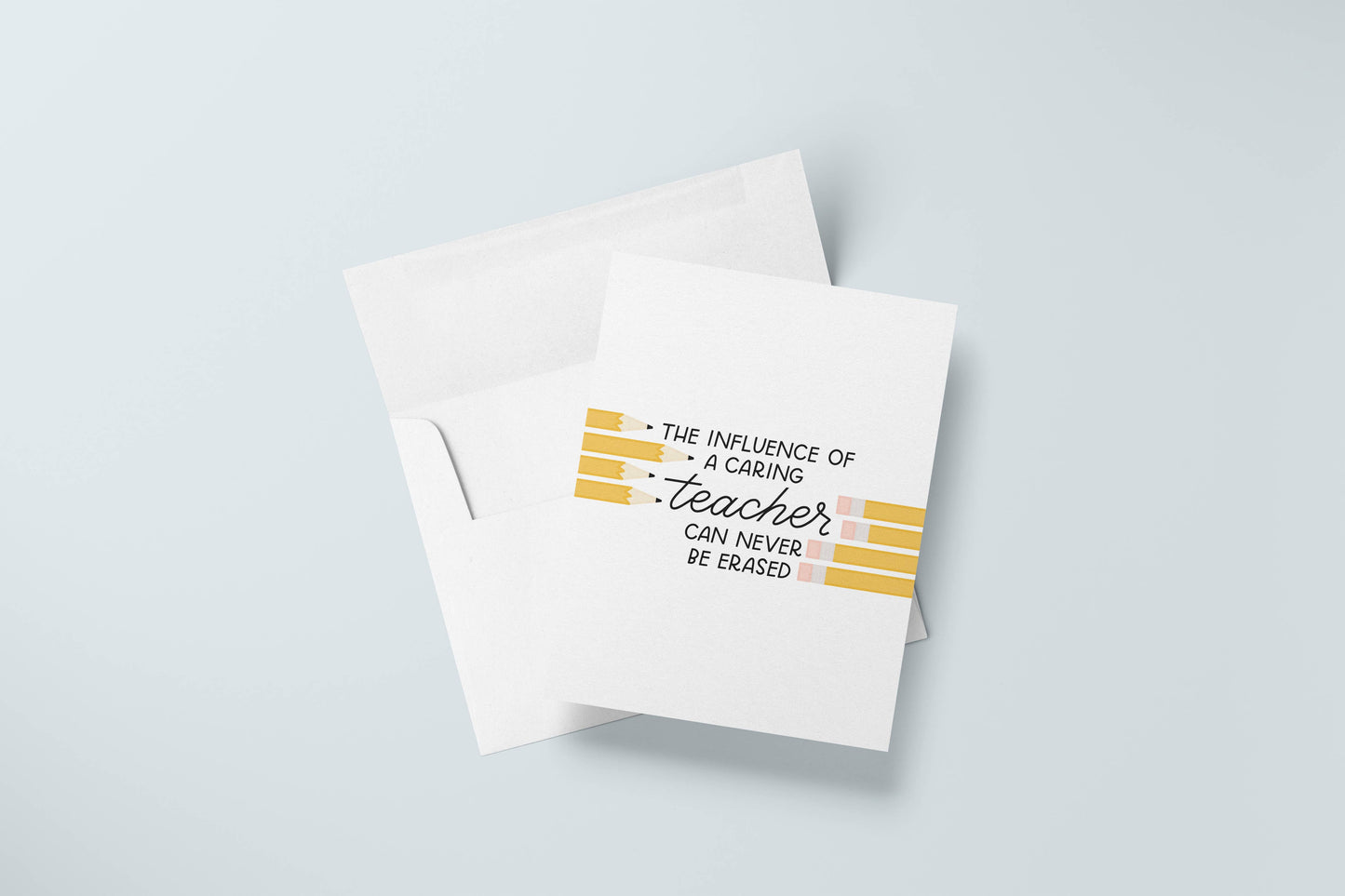 Caring Teacher Card | Teacher Appreciation, Teacher Gifts