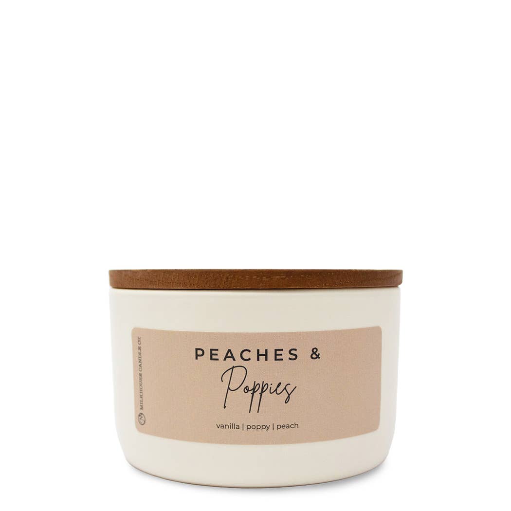 Peaches & Poppies | Signature Statement Candle