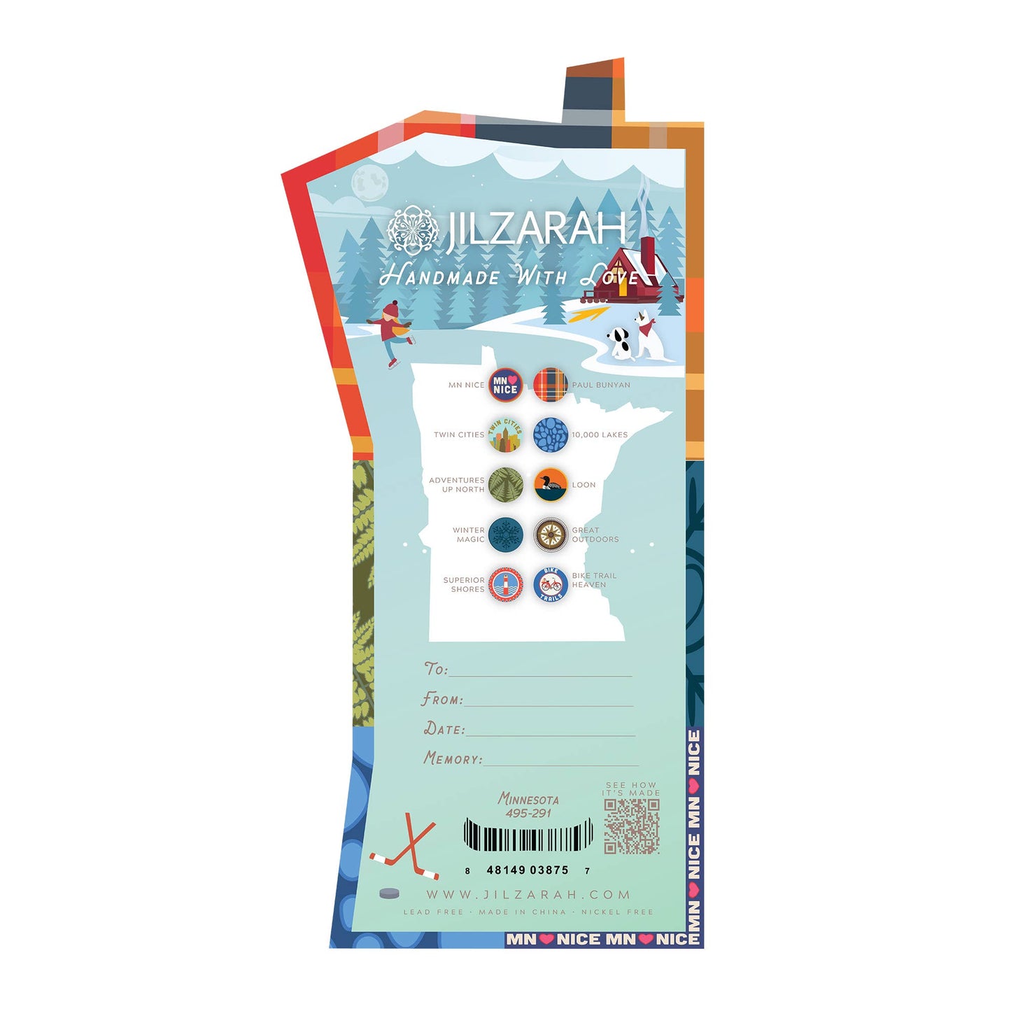 Minnesota - Places We Love Bracelet