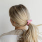 Nylon Bow Slick Back Hair Ties