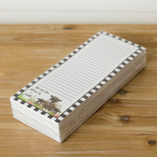 Magnetic Notepad - Farm Animal