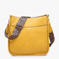 Yellow Chloe Crossbody with Guitar Strap