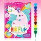 Unicorn Stocking Stuffer Activity  Gift Pack for Kids