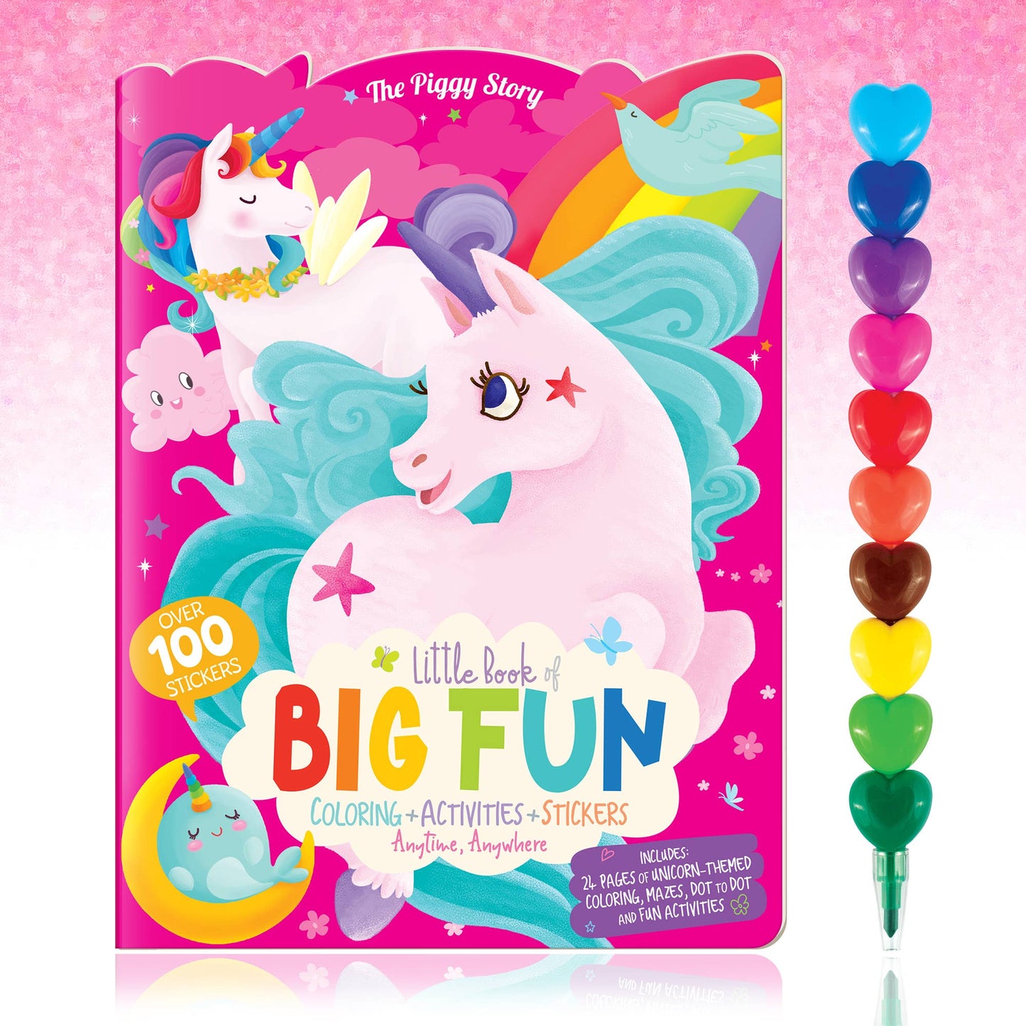 Unicorn Stocking Stuffer Activity  Gift Pack for Kids