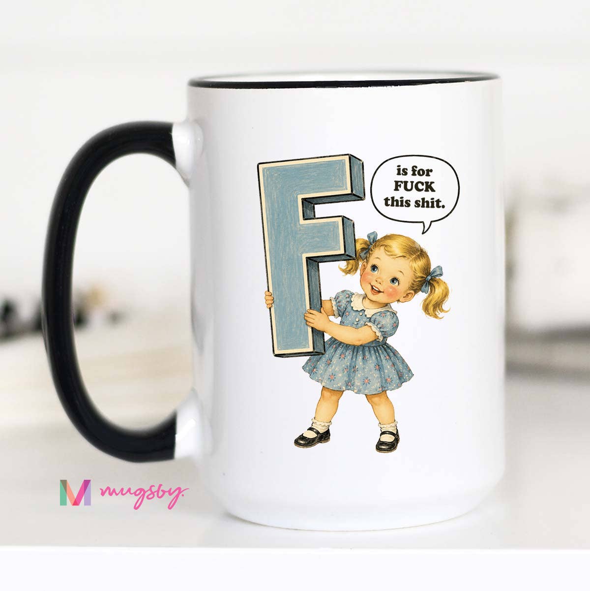 Vintage Mug Funny Coffee Mug | Profanity Adult Humor Gift