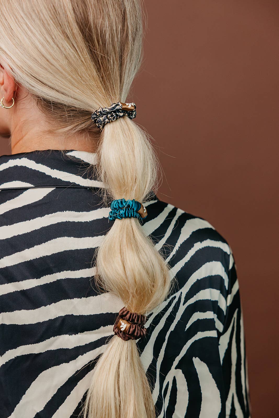 SKINNY SLEEP SCRUNCHIE 6-PACK — SATIN, HAIR-FRIENDLY