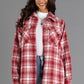 Red & White Plaid Jacket