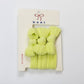 Nylon Bow Slick Back Hair Ties