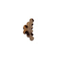 KAXI SCALLOPED MINI CLAW CLIP — 14 COLORS