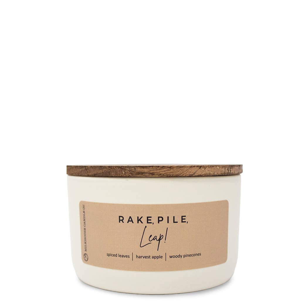 Rake, Pile, Leap | 10 oz Signature Statement Candle