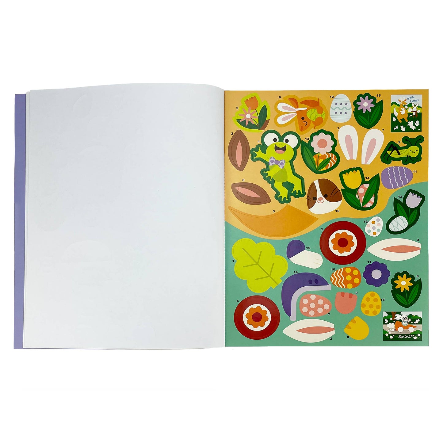 My First Sticker by Number Activity Book