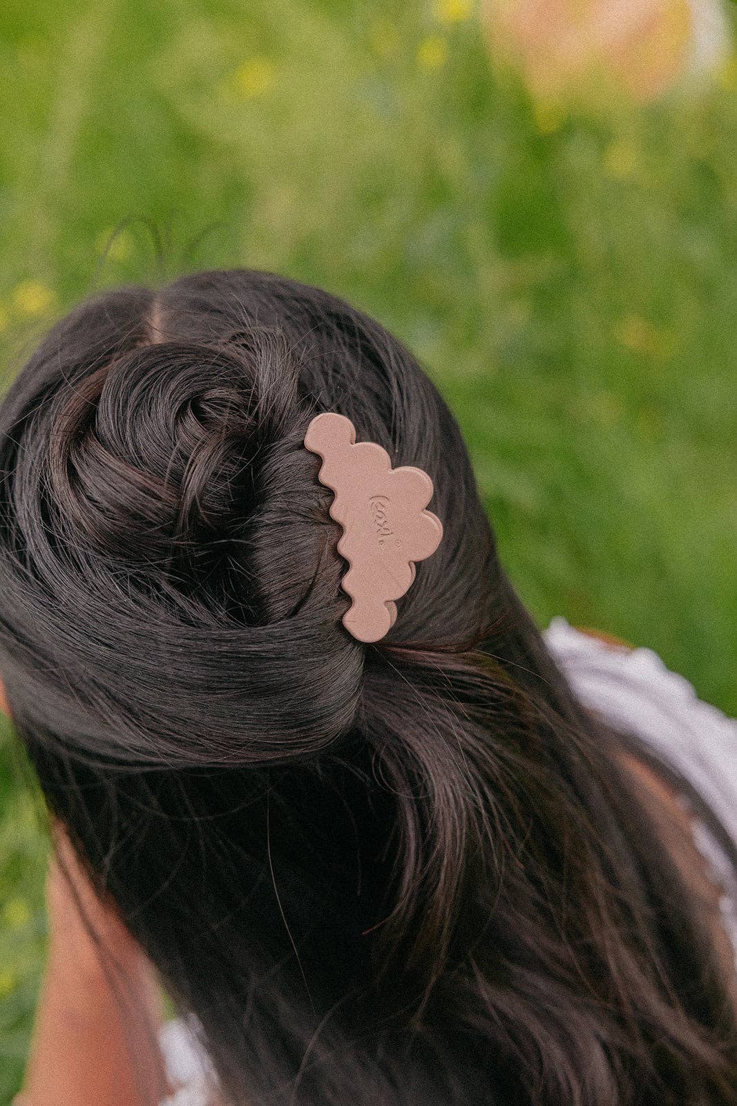 KAXI SCALLOPED MINI CLAW CLIP — 14 COLORS