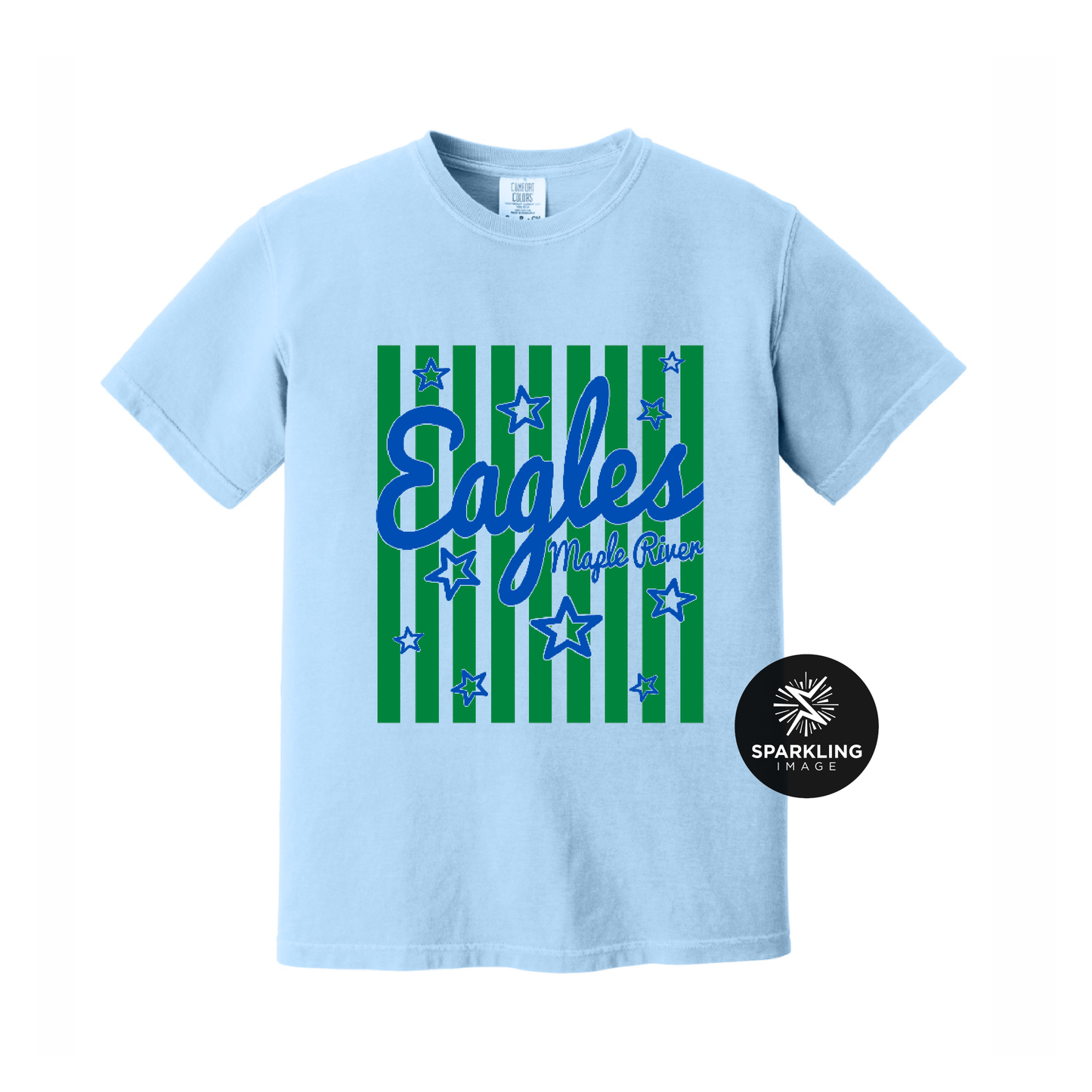 Maple River Eagles - Stripes Tee