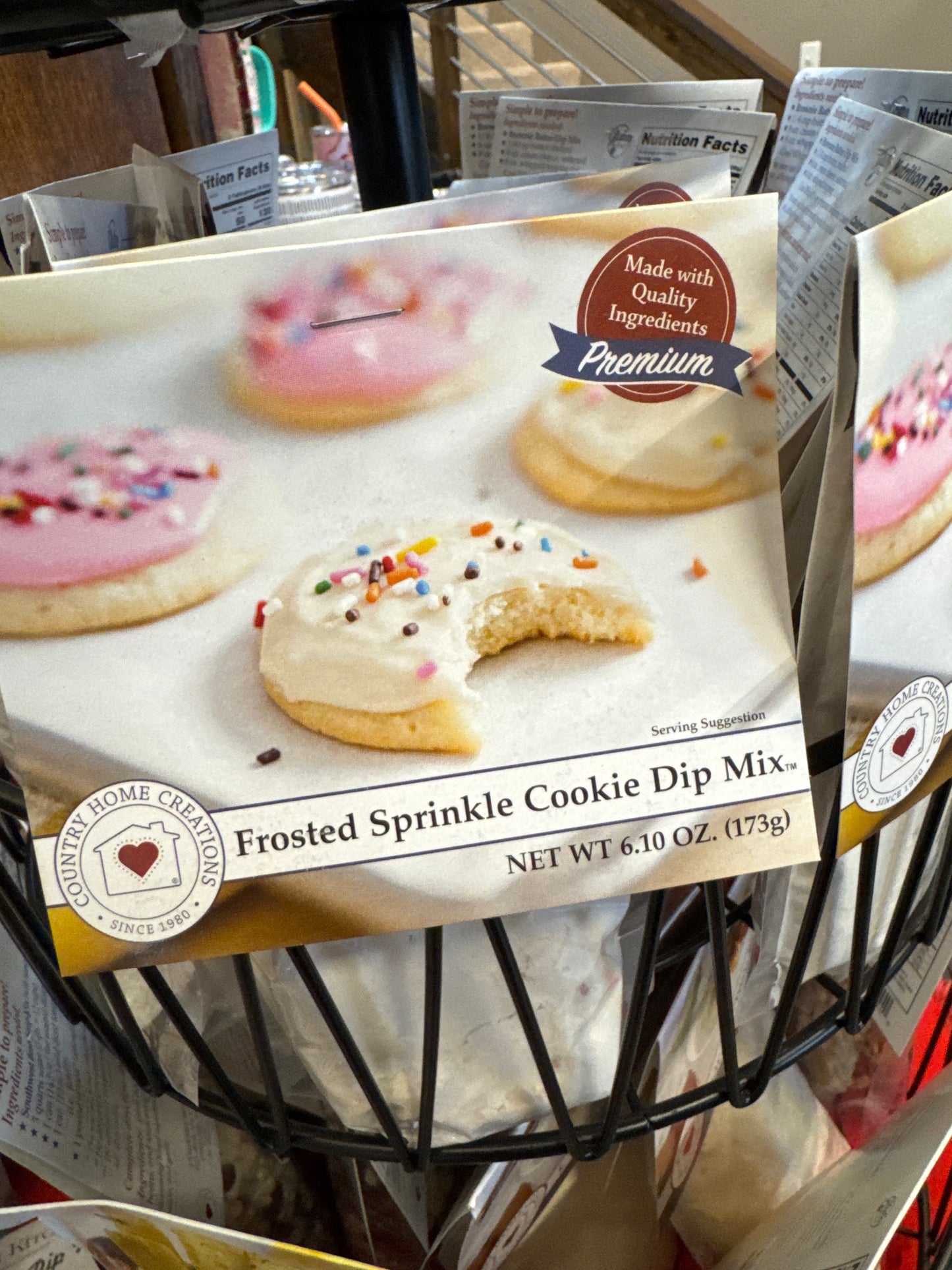 Frosted Sprinkle Cookie Dip Mix