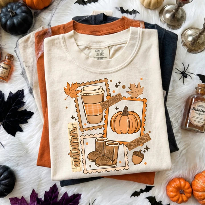 Autumn Stamps Shirt