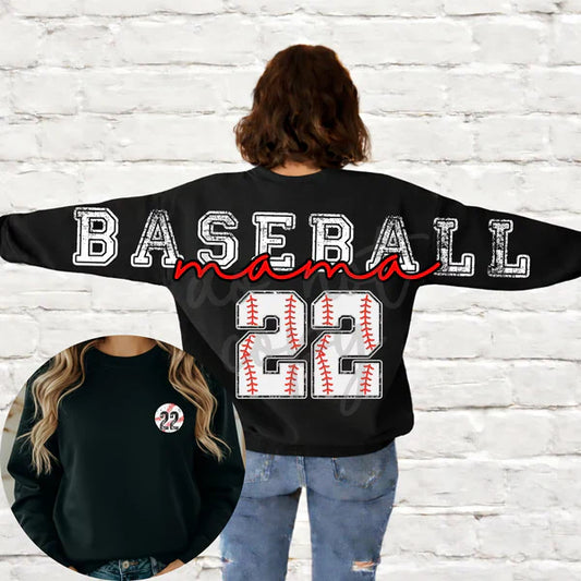 Baseball Mama Shirt - Customized