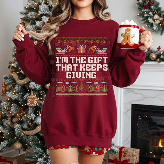 I'm the Gift - Holiday Top