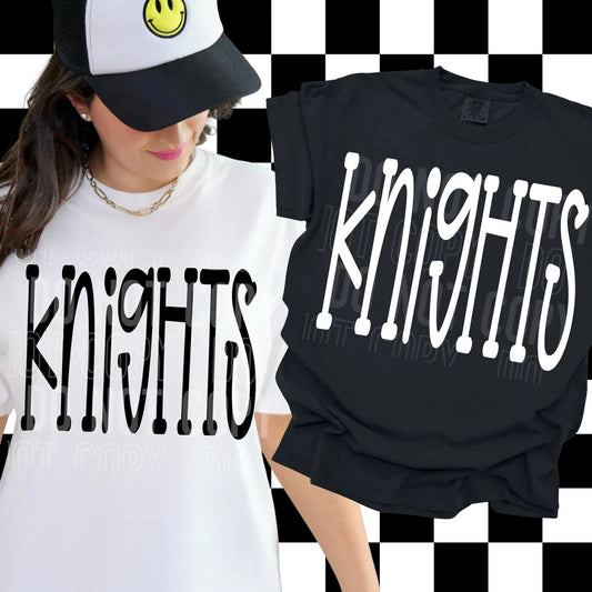 Knights Mascot Shirt (pre-order)