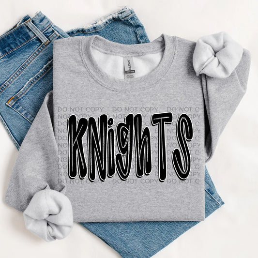 Knights Doodle Shirt (pre-order)