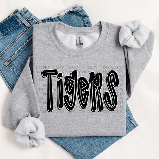 Tigers Doodle Shirt (pre-order)
