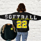 Softball Mama Shirt - Customized