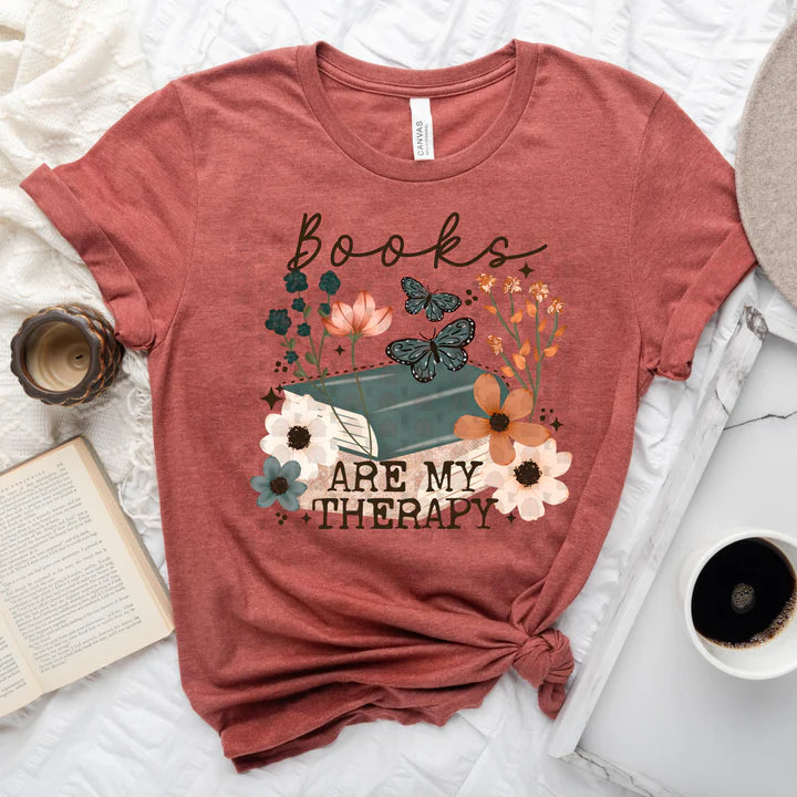 Books are Therapy Shirt
