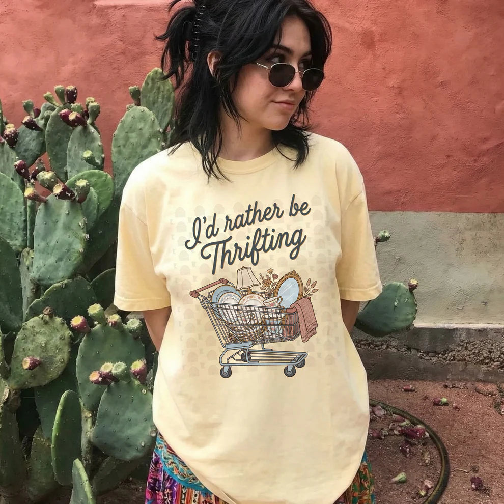 I'd Rather Be Thrifting Shirt